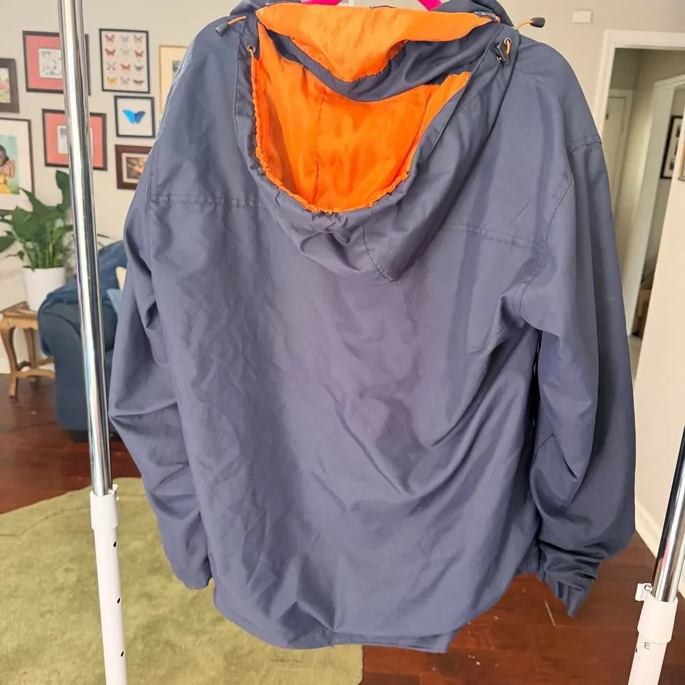 Orvis Men's Navy and Blue Jacket